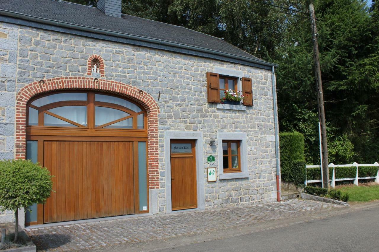 Gite De L'Ehm Villa Custinne ภายนอก รูปภาพ